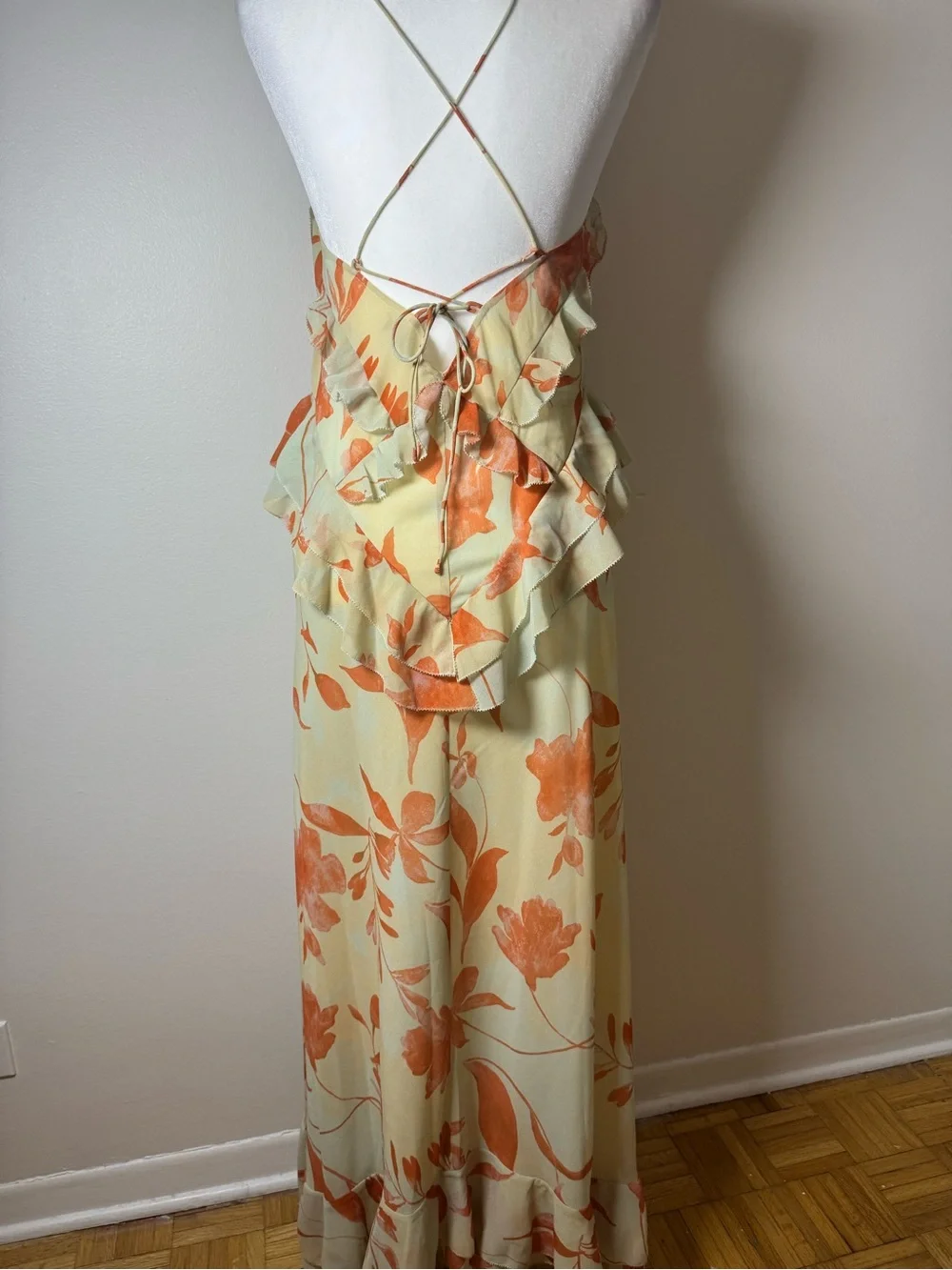 NEW FAVORITE DAUGHTER who me dress in beige Size S - Picture 11 of 15